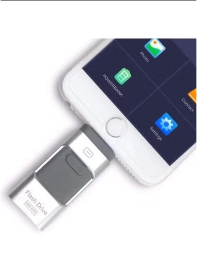 Flash Drive Compatible with iPhone 256GB, USB Memory Stick Photo Stick External Storage Thumb Drive for iPhone iPad Android Computer Heavy Duty - Image 1