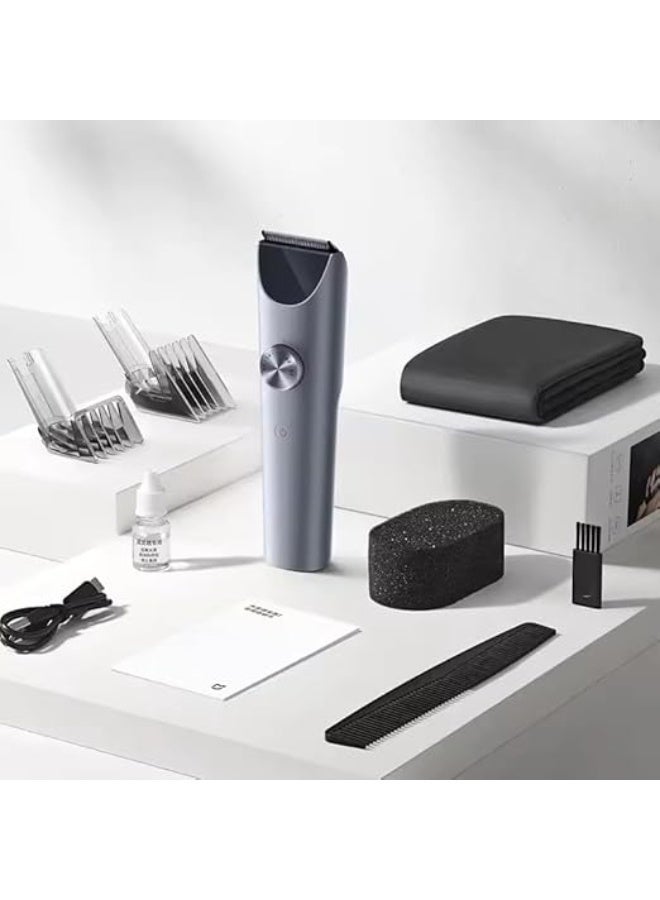 XIAOMI Hair Clipper 2 Titanium Alloy Blade Double-Coated Black Clipper Head Men Sideburns Electric Shaver Wireless Hair Cutting Trimmer Barber Cutter, IPX7 Waterproof, 3hr Battery Life | BHR8999GL - Image 3