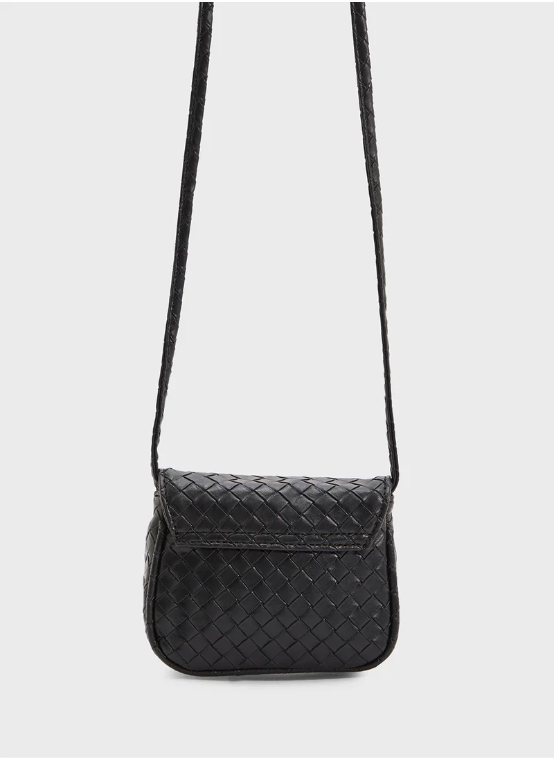ELLA Woven Crossbody Bag