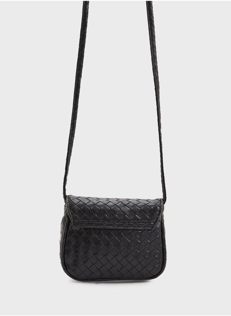 ELLA Woven Crossbody Bag  - Image 2