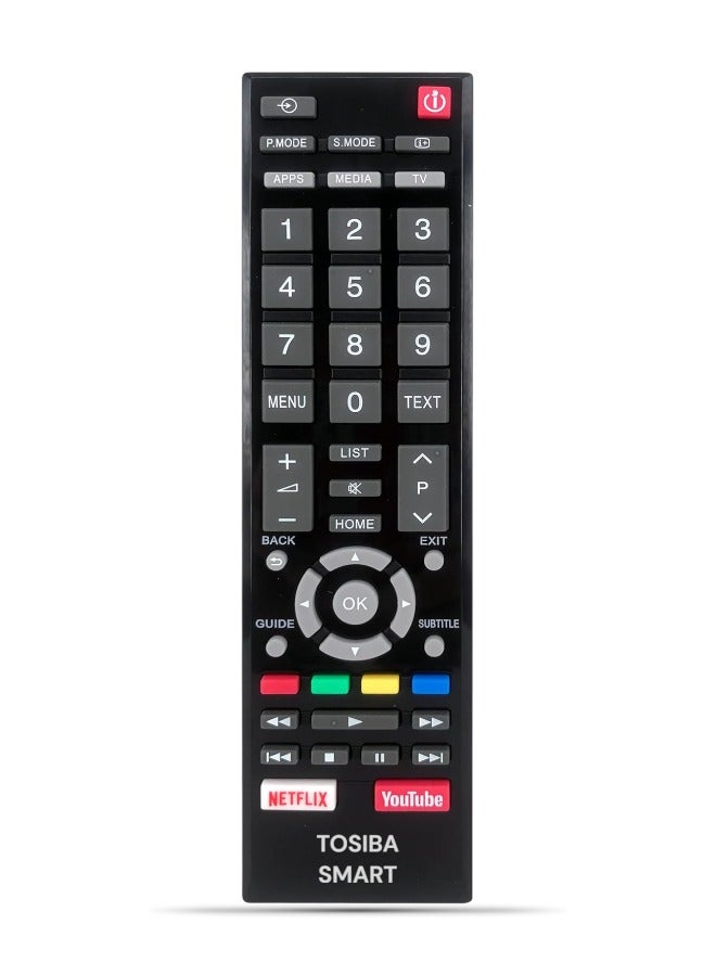 Replacement remote control for Toshiba Smart TV, TOSHIBA Smart Tv LCD, LED, suitable for many Toshiba smart TV models - Image 2