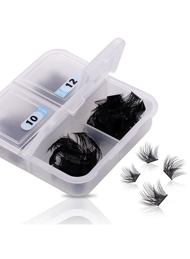 AuReve Lash Clusters,Eye Lash Clusters,Diy Lash Extensions Clusters,Individual Lashes,Eyelash Clusters,Cluster Lashes For Home Use,96 Pcs 0.07D 10/12/14/16Mm Mix (G03) - Image 1