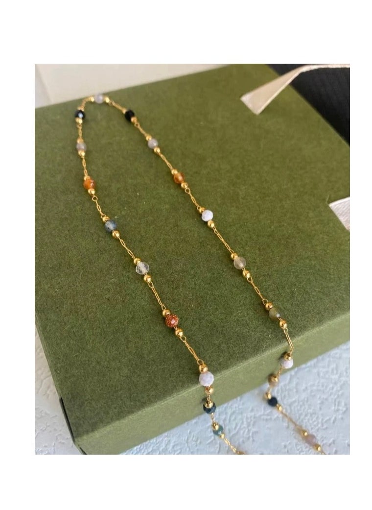 Jewelry 4You - Stylish Stainless Steel Gold Plated Choker For Women - Image 1