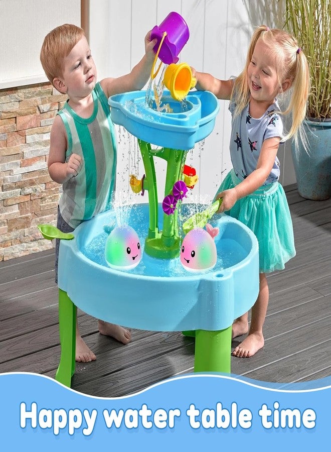 ANGGIKO Whale Bath Toy Sprinkler, Light Up Bathtub Toys for Babies Toddler Boy Girl - Image 2