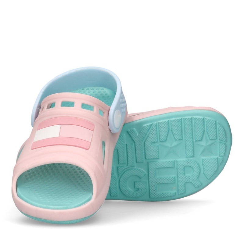 تومي هيلفيغر صنادل أطفال بشريط لاصق - Image 4