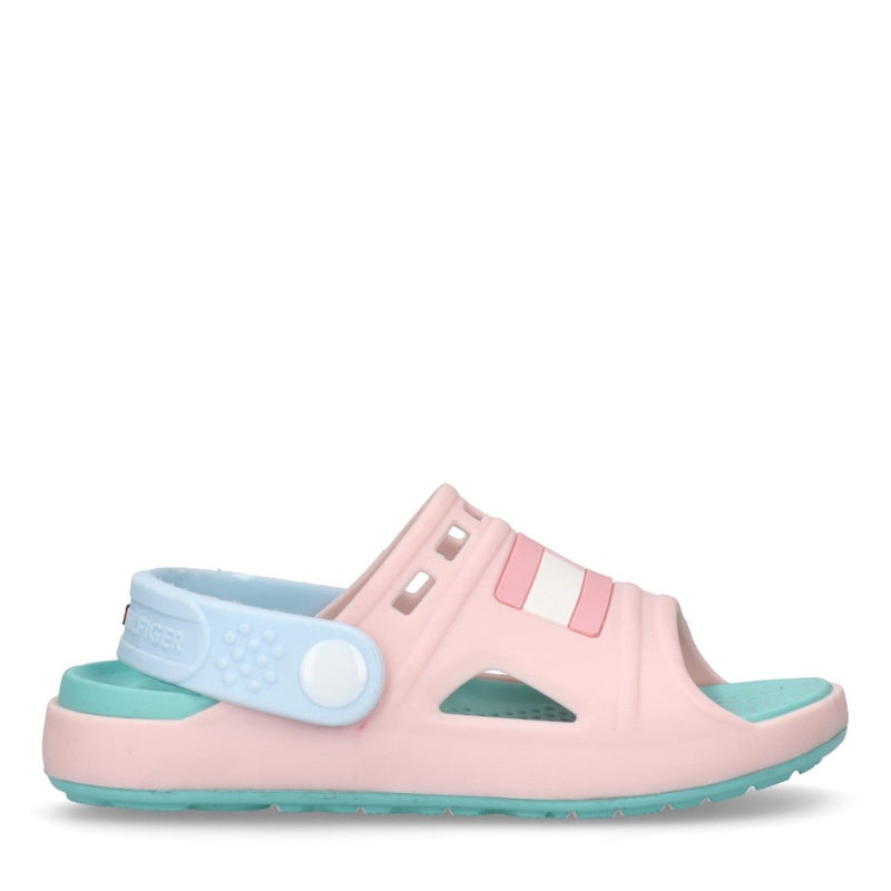 تومي هيلفيغر صنادل أطفال بشريط لاصق - Image 1