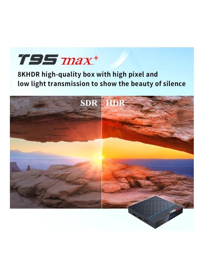NIBEMINENT T95 Max Plus Set Top Box With Remote V6994UK-32G Black  - Image 5