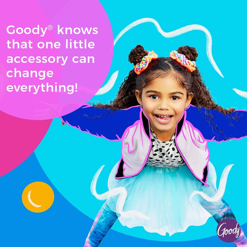 GOODY Kids Headband - Ice Cream Print - Comfort Fit for All Day Wear - Secures All Hair Types - Image 4