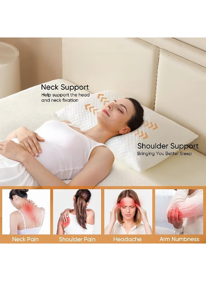 Life Style Captioned high quality microfiber hotel pillow,900 gm 50*70 cm - Image 3