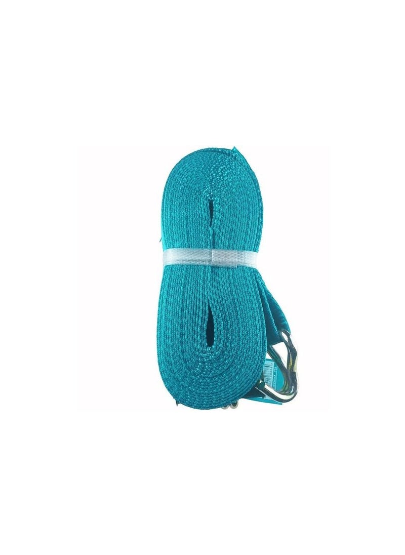 T0TAL THTRS3101 3 Ton 10 Meter Length Ratchet Strap  Lashing Belt 50mm 2 Width Double Hooks