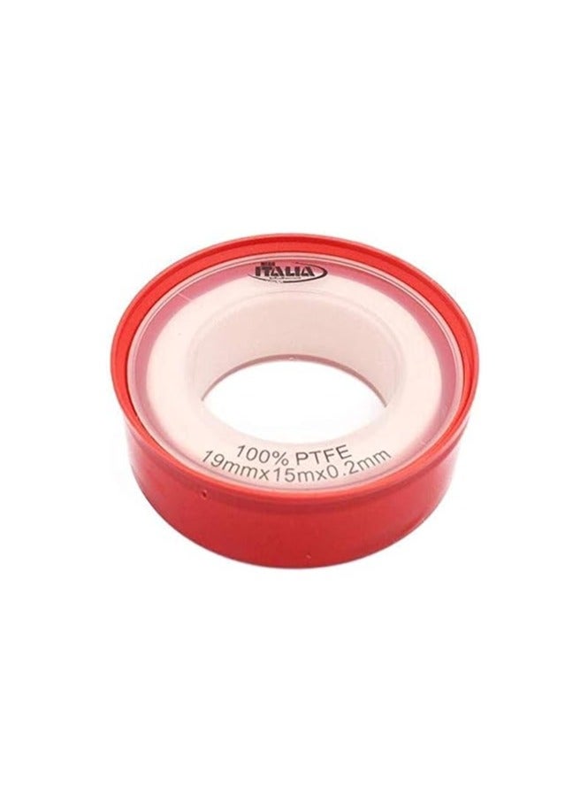 White & Red Teflon Tape for Pipe Sealing