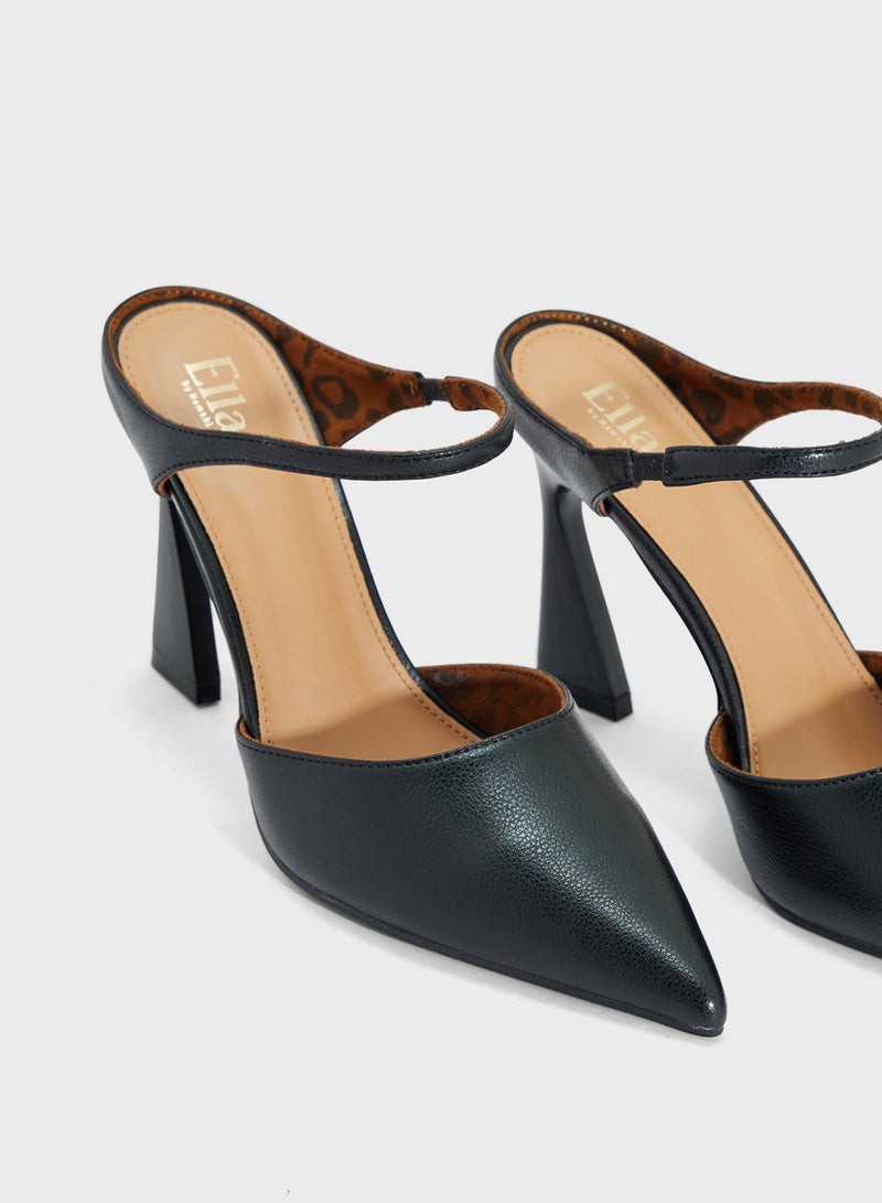 ELLA High Heeled Slip On Pump  - Image 4