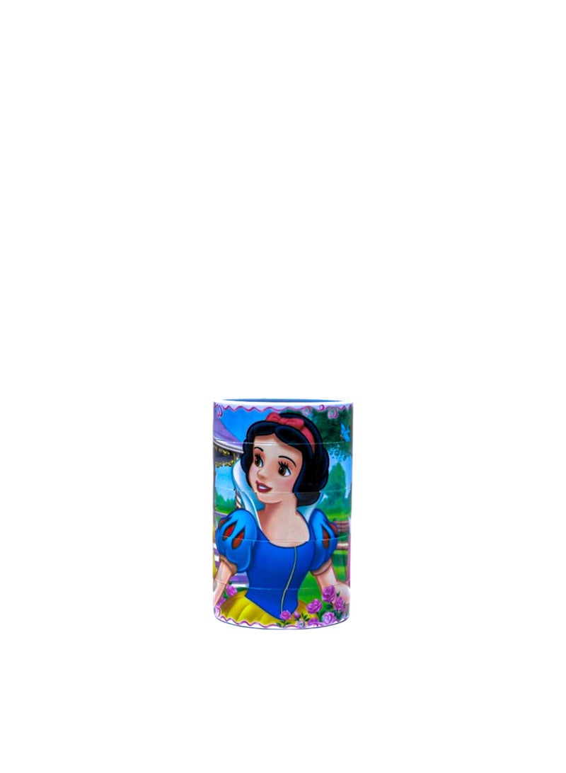 Trudeau Disney Princess Large Mugs Multicolored Puzzle Pieces, Shapes - Image 3