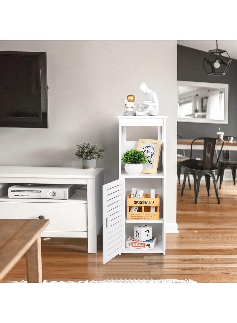 تودي جي هو ماء الحمام مجلس الوزراء ، حمام أبيض رف التخزين ، تخزين مجلس الوزراء مع طبقة يوميا و باب مجلس الوزراء - Image 2