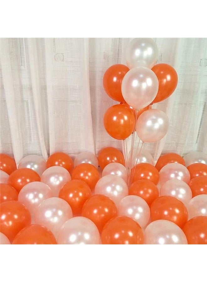 Flyloons Orange Balloons Pack of 50 for birthday decoration items also suitable for Anniversary, Wedding, Celebration, Party - Image 3