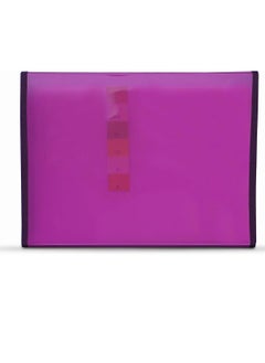 Maxi Maxi Expansion File 13 Grids Without Handle Pink 13 Pockets Expanding Folders Portable Accordion A4 Expandable Organizer  - Image 2