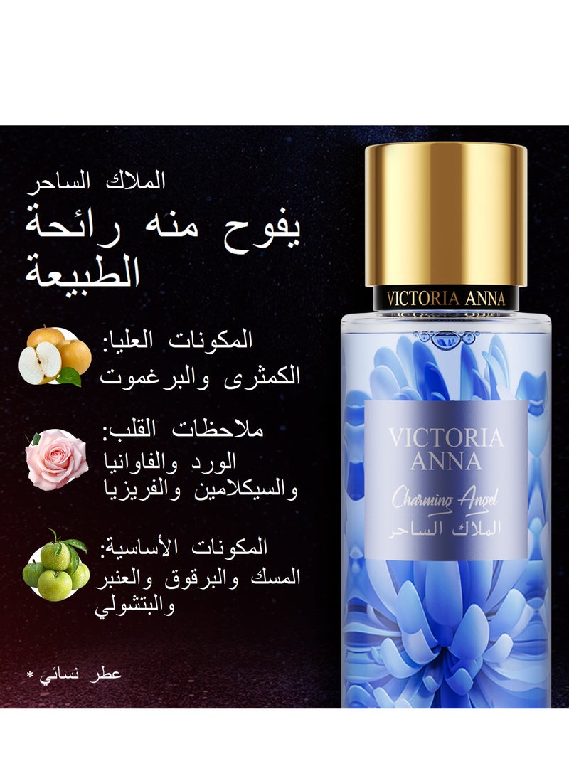 VICTORIA ANNA 250ml Body Spray Flower Fragrance Mist Women Gift Victoria Anna - Image 1