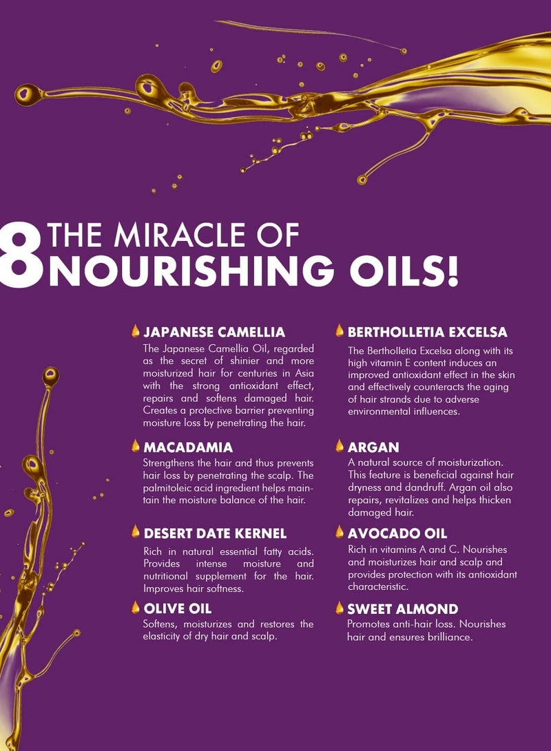MORFOSE Morfose Hair Color Cream  (5.3 Light Golden Brown) with Argan Oil - Special Herbal Comple 100ml - Image 2