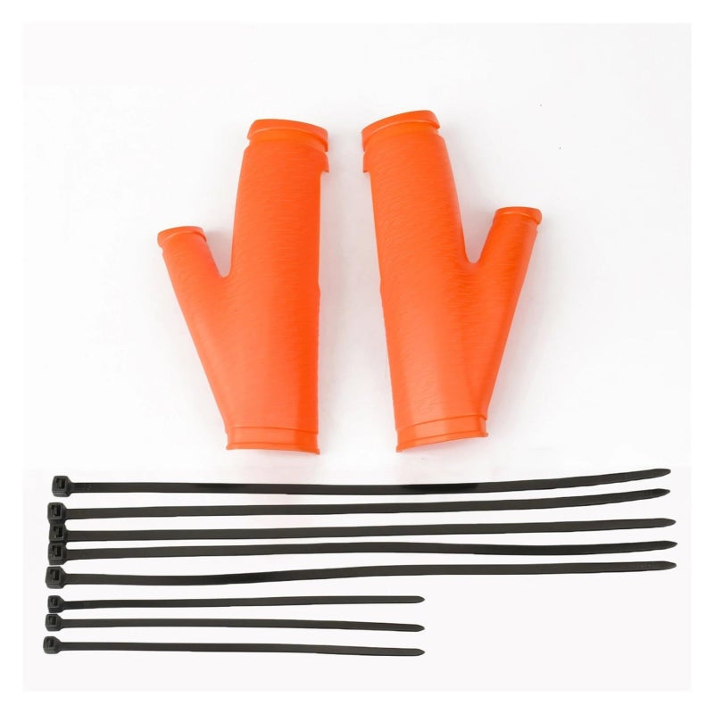 Motorcycle Frame Cover Body Guard Protector Orange Extension Compatible with SX SXF XC XCF EXC EXCF 125 to 500 2019 2023 - Image 2