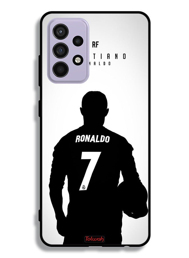 Tolwak Samsung Galaxy A52s 5G Protective Case Cover Cristiano Ronaldo Mask - Image 1