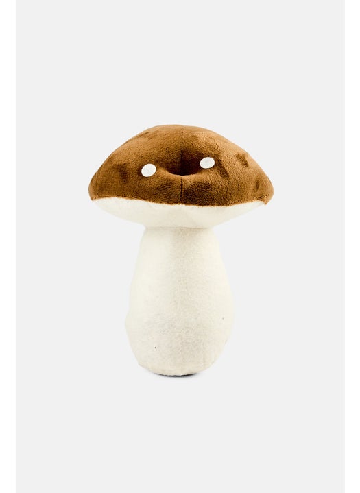 Wool Mushroom Doorstopper, Multicolor