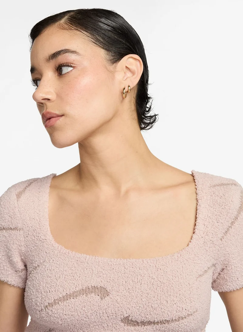 Nike  Nsw Phoenix Fleece T-Shirt for Women | Best Price UAE