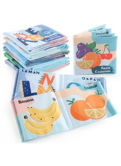Generic Direct Hot Sale Baby Cloth Book Marine Animal Tear-proof Baby Cloth Book Early Education Toys-Color:4-Page 8-side Cloth Book Traffic 15.2g  - Image 3
