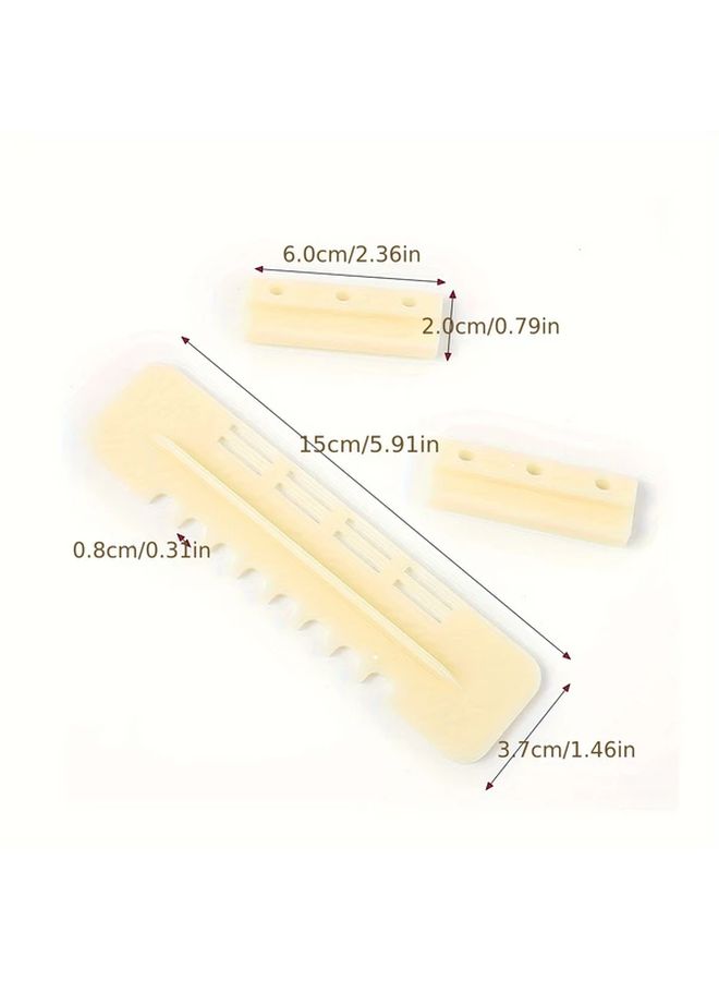 White Plastic Beehive Entrance Ventilation Gate Manual 4 Slots Beekeeping Equipment - Image 3