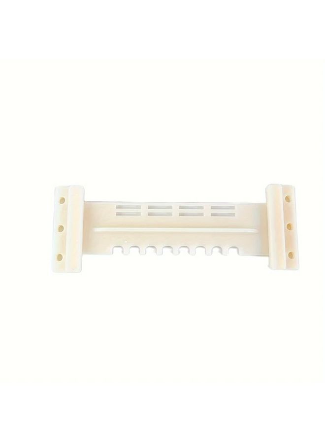 White Plastic Beehive Entrance Ventilation Gate Manual 4 Slots Beekeeping Equipment - Image 1