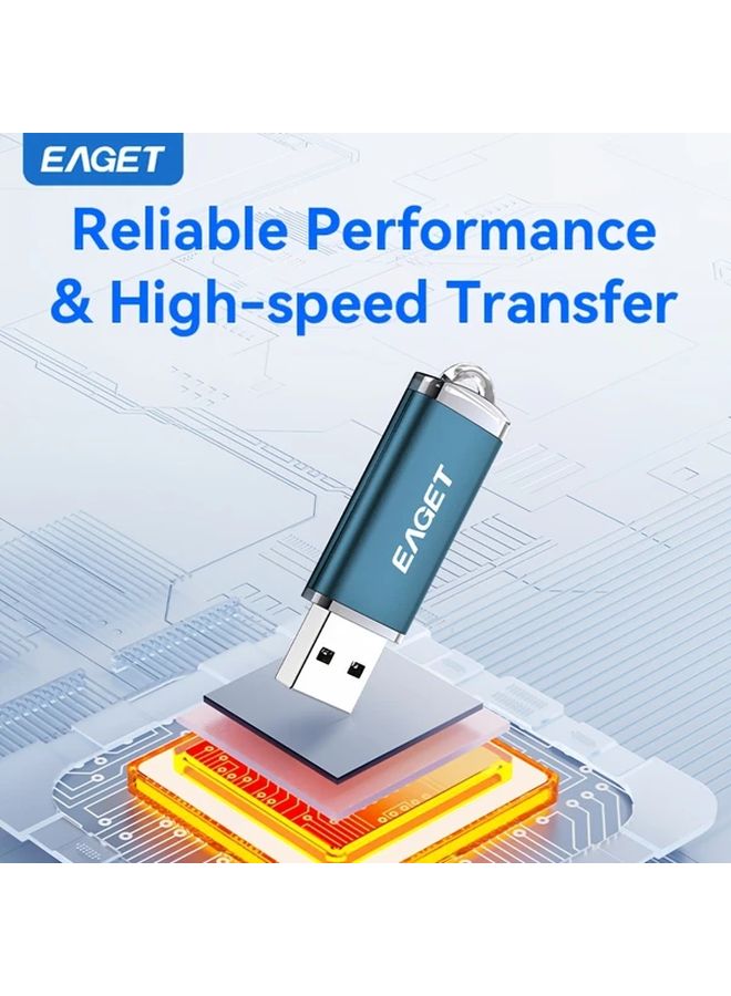 Eaget 64GB USB 2 0 Flash Drive Pen With LED Indicator For Computer Laptop - Image 3