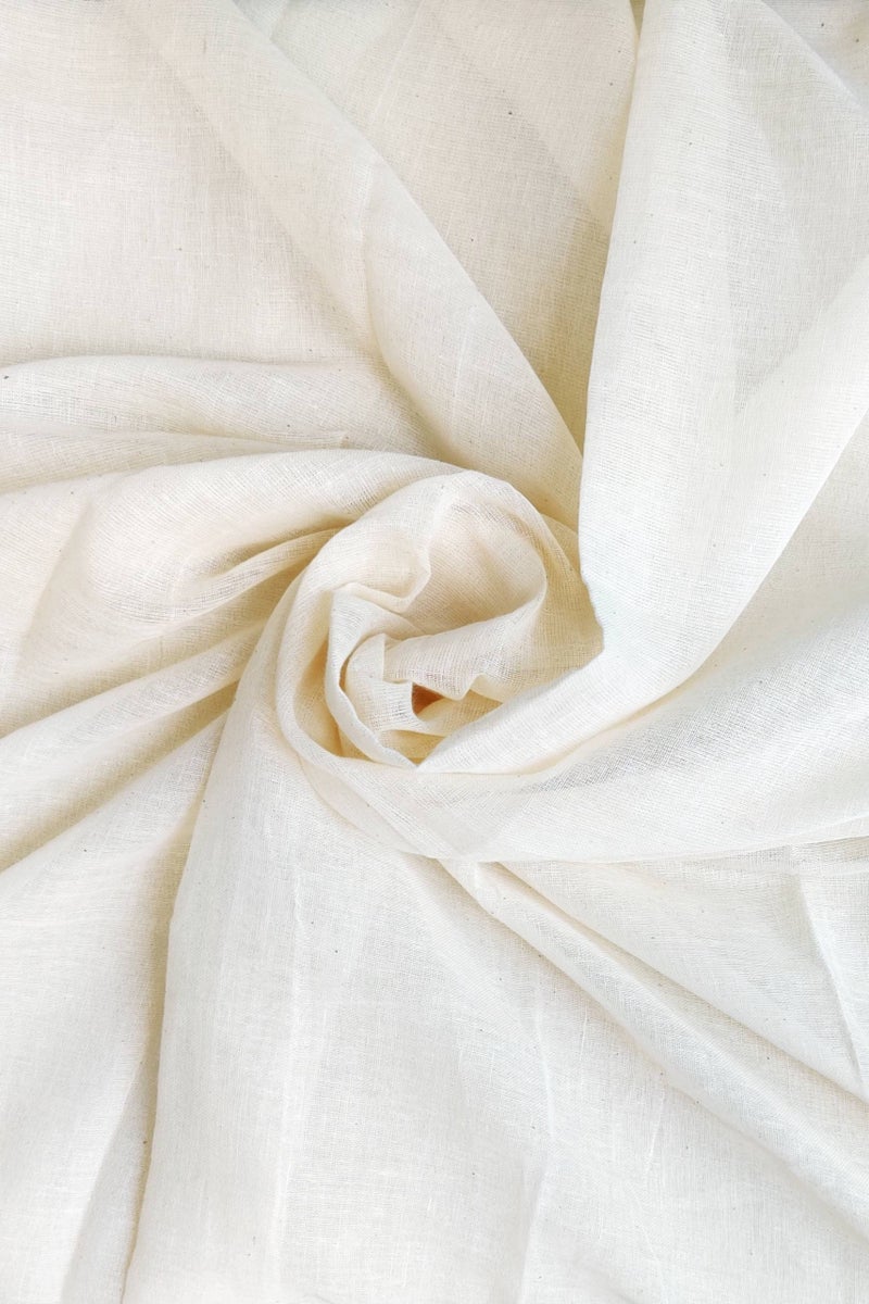 Clarkia 1X1 Meter Cotton Muslin Cloth For Kitchen Or Cheese Cloth Strainerultra Fine Fabric For Straining, Making Cheese, Baking Natural & Unbleached - Image 2