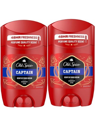 Pack Of 2 Old Spice stick deodorant 50 ml Captain - pzsku/Z2D49667C06DA854BC1E5Z/45/1744805035/d6603df5-d747-4211-8f62-ec0a23aee7a4