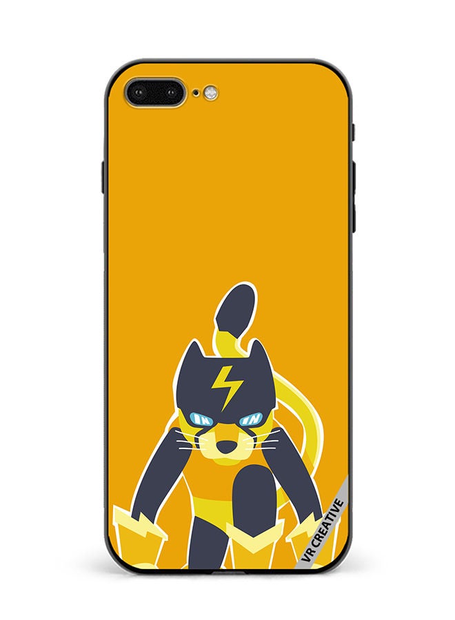 VR CREATIVE Protective Case Cover For Apple iPhone 7 Plus/8 Plus Super Cat Design Multicolour - Image 1