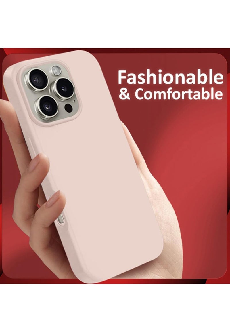 ELTRAZONE Liquid Silicone Case for iPhone 16 Pro - Ultra Slim Design with Soft Anti-Scratch Microfiber Lining & Drop Protection - Image 4