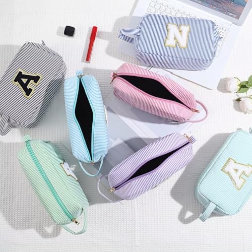 YOOLIFE Teen Girl Gifts - Personalized Birthday Gifts, Monogram Initial Makeup Bag - Image 2