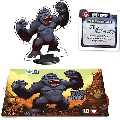 IELLO: Monster Pack King Kong Expansion, Strategy Board Game, Introduces King Kong Into The Roster, 2 to 6 Players, 30 Minute Play Time, Ages 8 and Up - Image 4