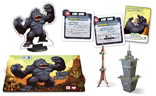 IELLO: Monster Pack King Kong Expansion, Strategy Board Game, Introduces King Kong Into The Roster, 2 to 6 Players, 30 Minute Play Time, Ages 8 and Up - Image 2