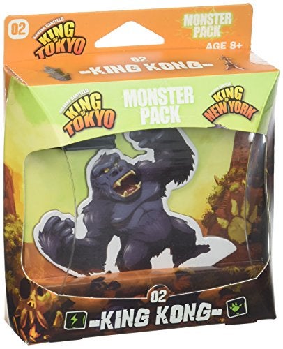 IELLO: Monster Pack King Kong Expansion, Strategy Board Game, Introduces King Kong Into The Roster, 2 to 6 Players, 30 Minute Play Time, Ages 8 and Up - Image 1