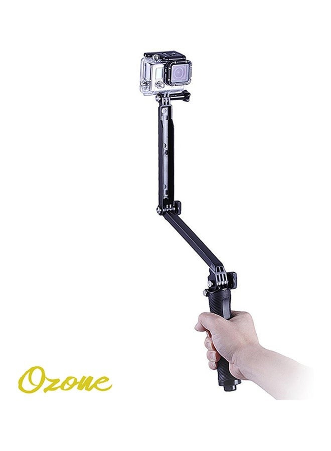 Captaintech 3 Way Stabilizer Grip Monopod Extension Arm With Mini Tripod For GoPro HERO4/HERO3 Black - Image 2
