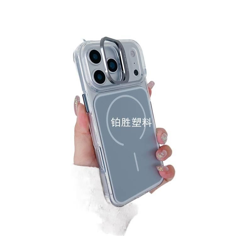 MagSafe Case | Shockproof Cover for Samsung Galaxy A07 | Drop Protection | Gray TPU+Acrylic - Image 1