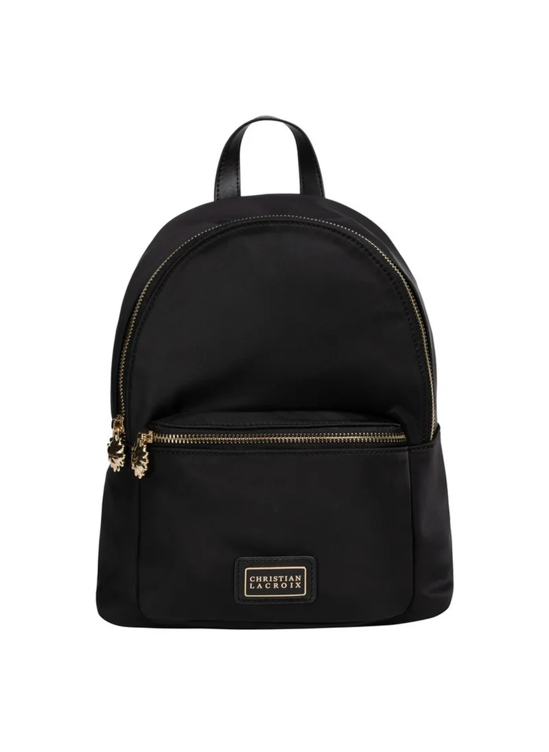 Christian Lacroix Christian Lacroix Women's Solombra Nylon & Leather Daypack - Black
