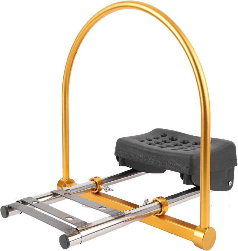 Shampoo Bowl Waterfall Rack, Head Spa Equipment Frame with 180° Adjustable Holder, Ideal for Salon & Home Water Circulation Massage, 40x42cm (Rectangle Tube) - Image 1