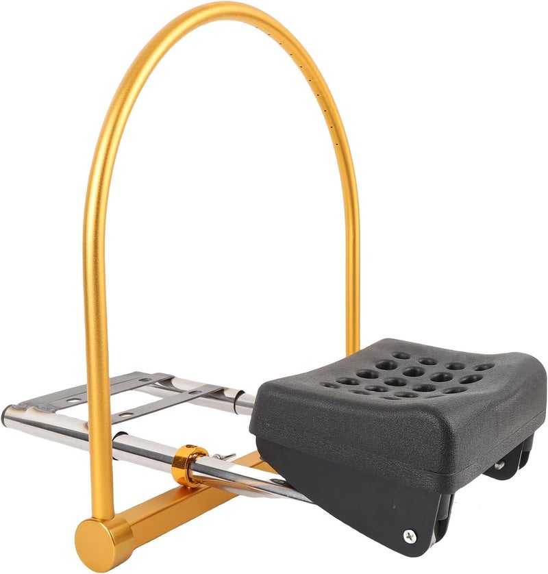 Shampoo Bowl Waterfall Rack, Head Spa Equipment Frame with 180° Adjustable Holder, Ideal for Salon & Home Water Circulation Massage, 40x42cm (Rectangle Tube) - Image 5