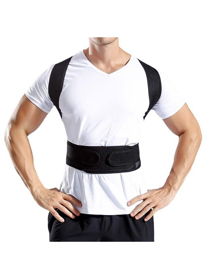 MEDOOSI Adjustable Posture Corrector for Men and Women Back Brace with Lumbar Support Spine Straightener for Neck Shoulder Back Pain Relief Scoliosis Hunchback Correction Breathable Design for Office Home Daily Use - Image 4