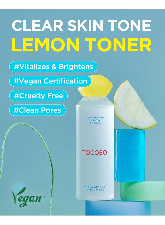 Tocobo Aha Bha Lemon Toner 150Ml - Image 2