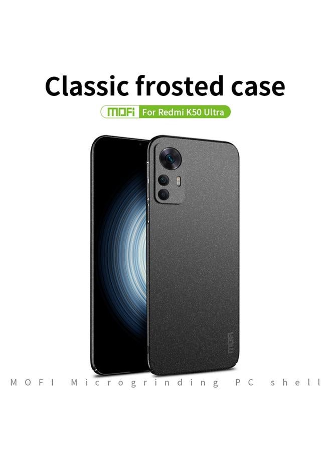 موفي جراب لهاتف Xiaomi 12T / 12T Pro / Redmi K50 Ultra Frosted PC جراب هاتف صلب رفيع للغاية - Image 3