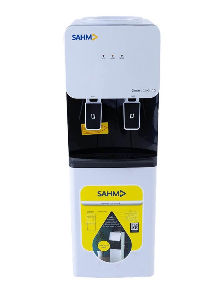 سهم موزع مياه علوي مع خزان مياه من الفولاذ المقاوم للصدأ، وإعدادان لدرجة الحرارة للمياه الساخنة والباردة، والتحكم التلقائي في درجة حرارة المياه، وحماية من الحرارة الزائدة - ضمان لمدة عامين - Image 1