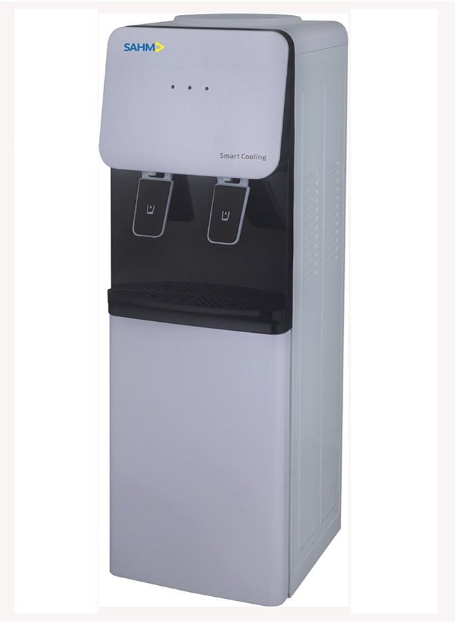 SAHM Dual Faucet Water Dispenser with Hot & Cold Water, 500W Heating Power, 100W Cooling Power, Stainless Steel Cooler, Bottom Storage Cabinet, High-Quality Danfo Compressor, Durable Construction | Model No: SHM-17WDP  - Image 2