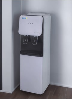 SAHM Dual Faucet Water Dispenser with Hot & Cold Water, 500W Heating Power, 100W Cooling Power, Stainless Steel Cooler, Bottom Storage Cabinet, High-Quality Danfo Compressor, Durable Construction | Model No: SHM-17WDP  - Image 5