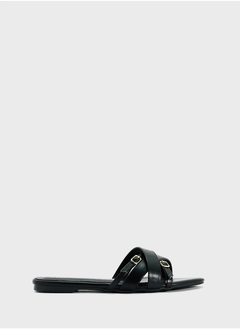 ELLA Crossover Strap Sandal